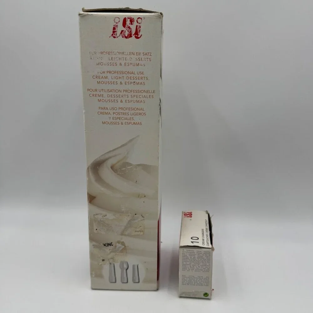 ISI Cream Profi Whip Stainless Steel Whipped Cream Dispenser